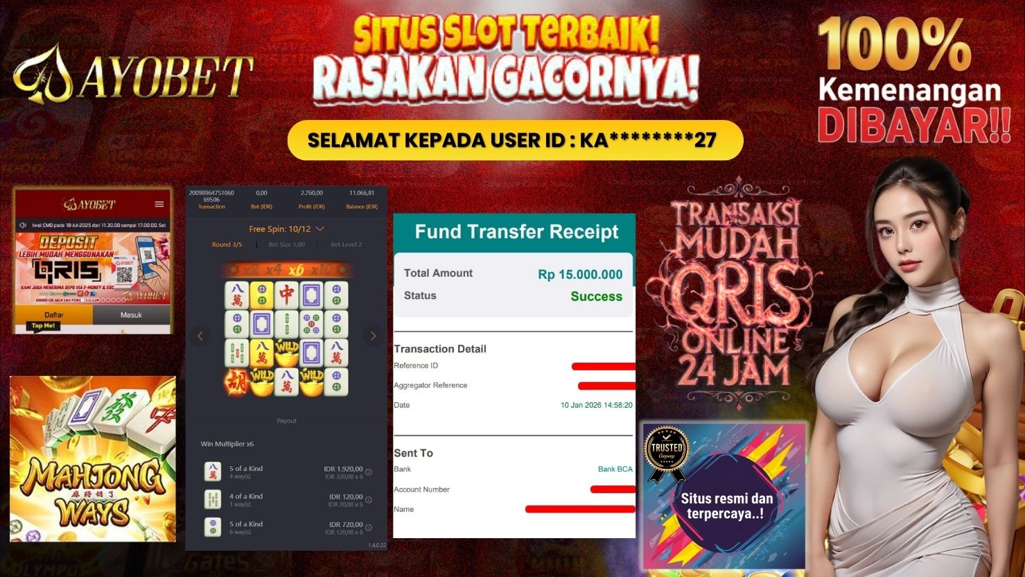 AYOBET JACKPOT SLOT MAHJONG WAYS